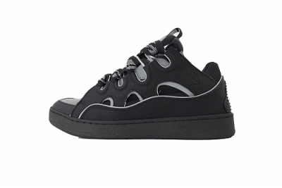 Lanvin Curb Sneakers Black 01