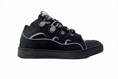 Lanvin Curb Sneakers Black 02