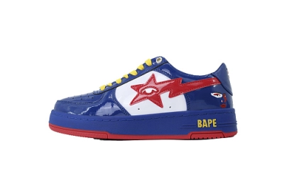 KidSuper × A BATHING APE BAPE STA FRA Navy 01