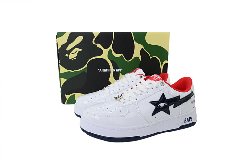 Reps A BATHING APE BAPE STA  KidSuper White