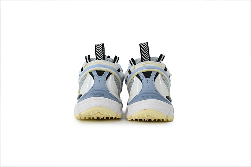 OFF WHITE Be Right Back Blue And White Replica