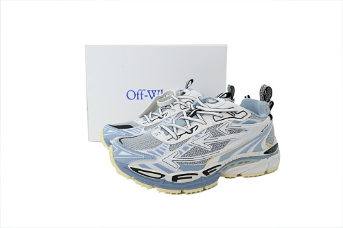 Off-White Be Right Back Blue And White