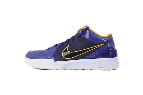 Nike Kobe 4 Protro Undefeated Los Angeles Lakers Reps
