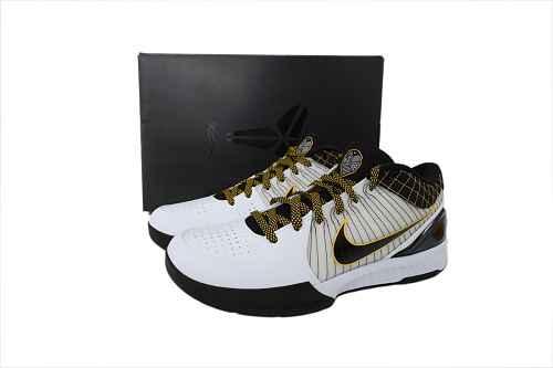 White Black Del Sol kobe 4 reps
