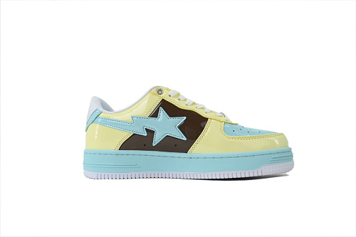 A Bathing Ape Bape Sta Low Yellow Green Brown Relica