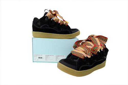 Lanvin Leather Curb Black Relica