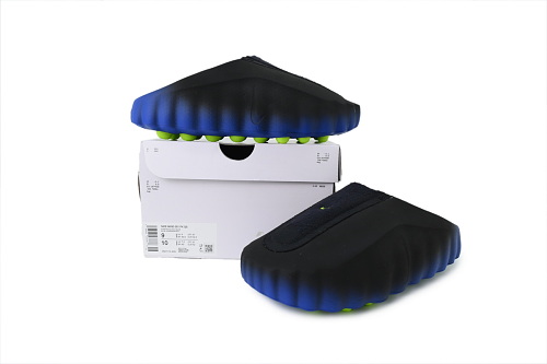 Nike Mind 001 Flyknit Slide Hyper Royal Black Reps
