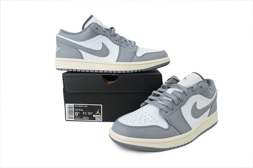 Fake Jordan 1 Low Vintage Stealth Grey
