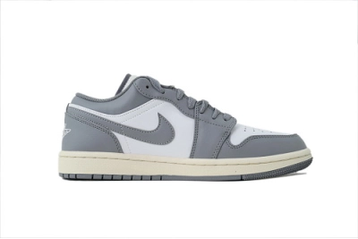Air Jordan 1 Low Vintage Grey 553558-053 02
