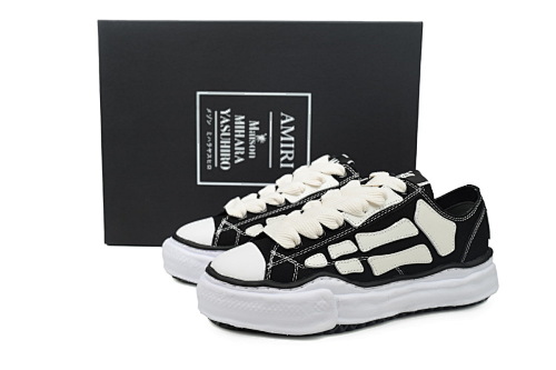  Amiri x Maison Mihara Yasuhiro Low Black AMFOSR1076-001