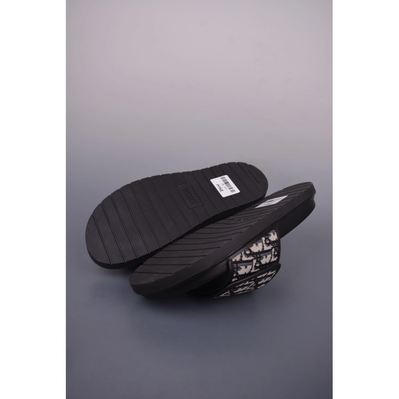 Dior Aqua Sandal Beige and Black