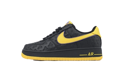 Kobe Bryant x Nike Air Force 1 Low Lakers Away Numbered  HV5122-001 01