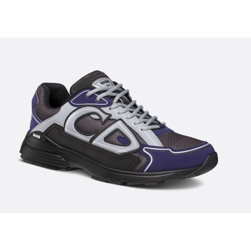 Dior B30 Anthracite Gray Technical Mesh Black Reps
