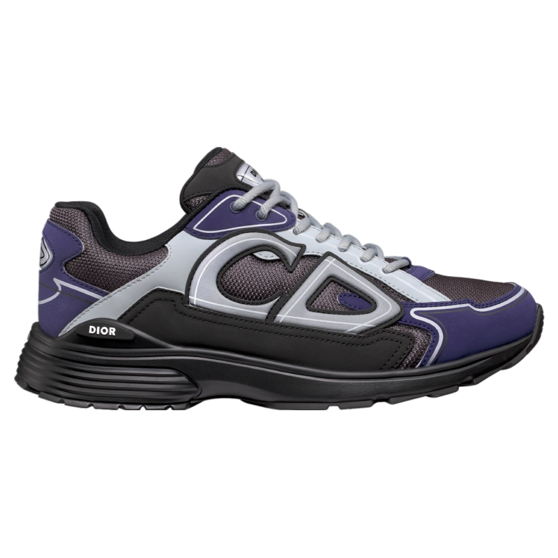 Fake Dior B30 Anthracite Gray Technical Mesh Black