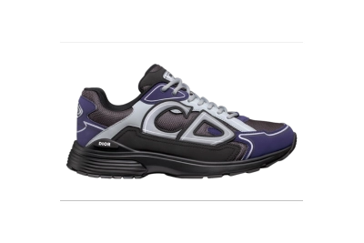 Dior B30 Anthracite Gray Technical Mesh Black 01