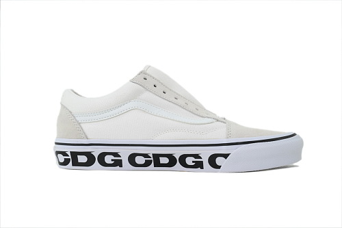 Vans Old Skool Commes des Garcons White Reps