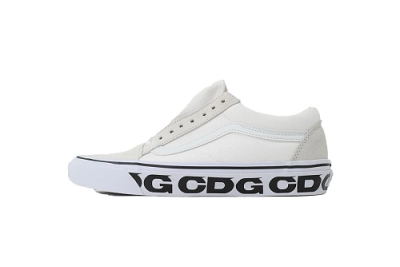 Vans Old Skool Commes des Garcons White  VN0A4P3XQLZ 01