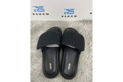 Dior Alpha Sandal Oblique Black 02