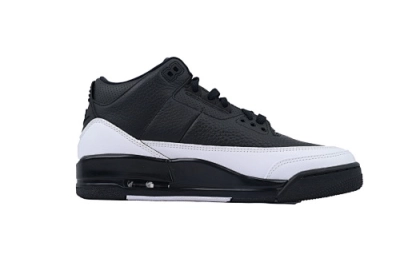 Fragment Design x Air Jordan 3 Black And White DA3595-001 02