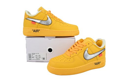 Off-White x Nike Air Force 1 Low Lemonade DD1876 700