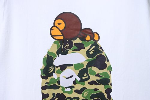BAPE ABC Camo Milo On Big Ape Tee-SS25