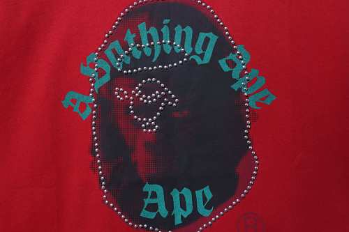  BAPE T-shirt Red