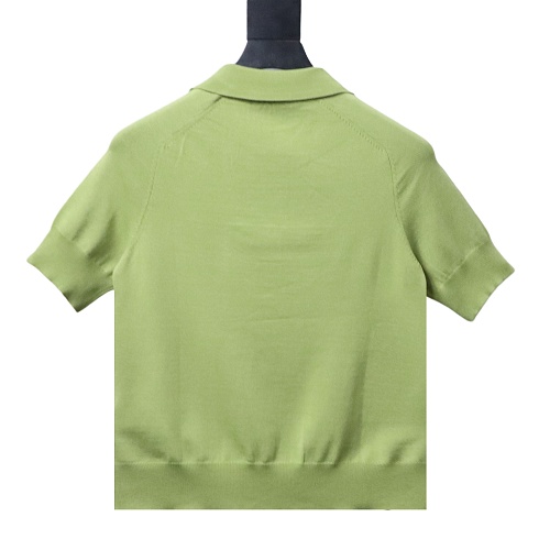 AMI Paris Ami de Cœur Green Polo