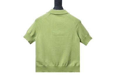 AMI Paris Ami de Cœur Green Polo 02