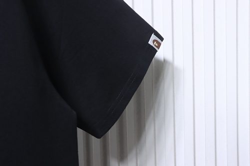 BAPE Camo Ape Head Black  short-sleeve