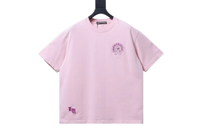 Chrome Hearts Pink T-shirt  01