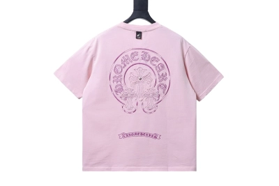 Chrome Hearts Pink T-shirt  02