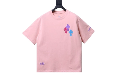 Chrome Hearts Summer T-shirt pink 01