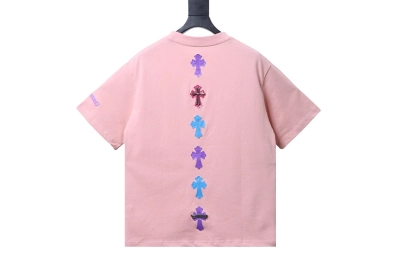 Chrome Hearts Summer T-shirt pink 02