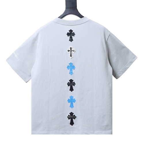 Chrome Hearts Summer T-shirt sky blue 