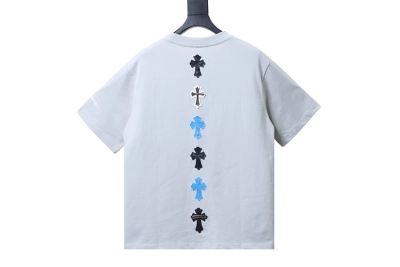 Chrome Hearts Summer T-shirt sky blue  02