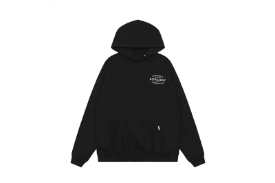 Reps Shark Jaws graphic print hoodie black 01