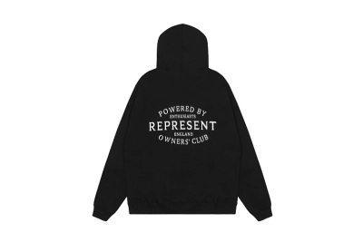 Reps Shark Jaws graphic print hoodie black 02