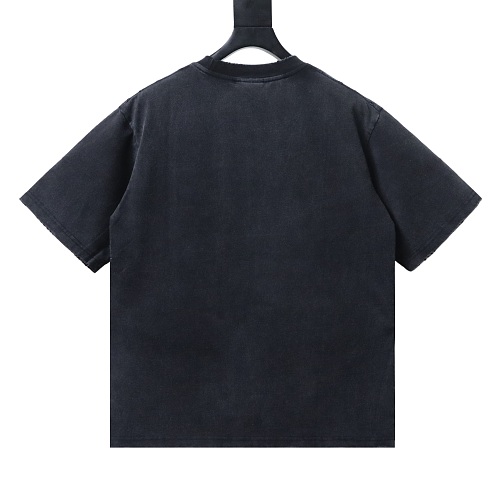 Balenciaga Logo Print T-shirt Black