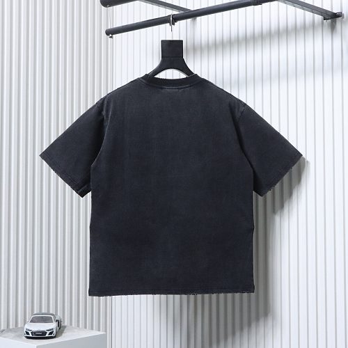 Balenciaga Logo Print T-shirt Black