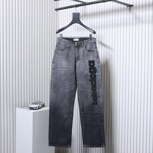 Balenciage Baggy Jeans Grey