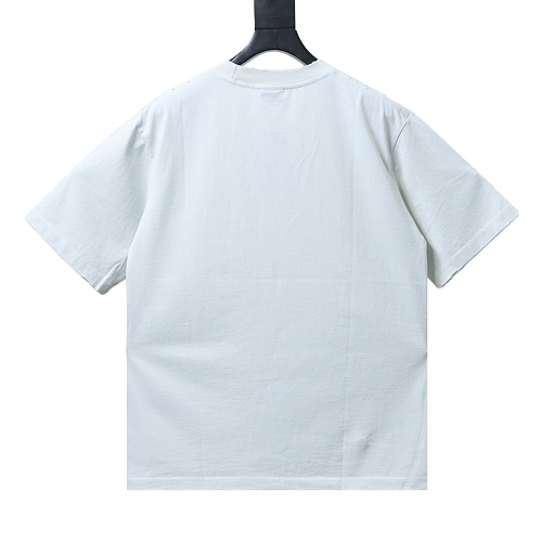 Balenciaga Logo Print T-shirt White