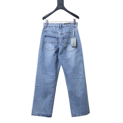 Balenciage Baggy Pants Blue
