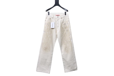 RSNOW  AC White Trafalgar Jeans 01