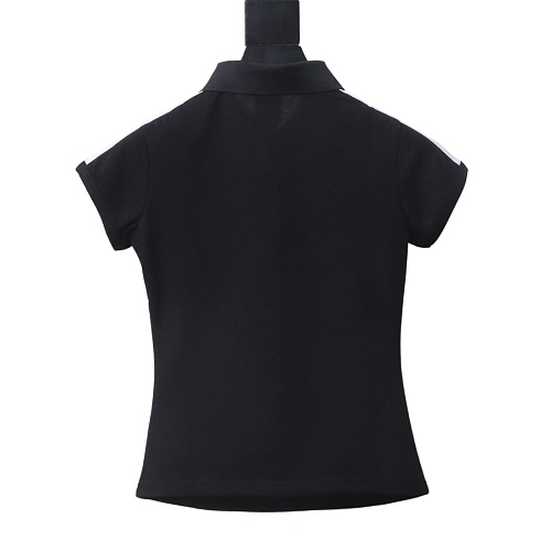 Adidas logo polo shirt black