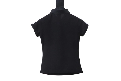 Adidas logo polo shirt black 02