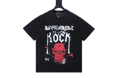 Logo Cotton Short-sleeve T-shirt Black 01