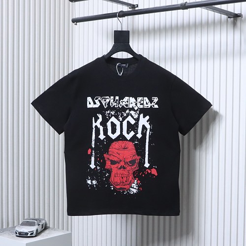 Logo Cotton Short-sleeve T-shirt Black