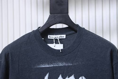 AC Logo long-sleeve gothic t-shirt black