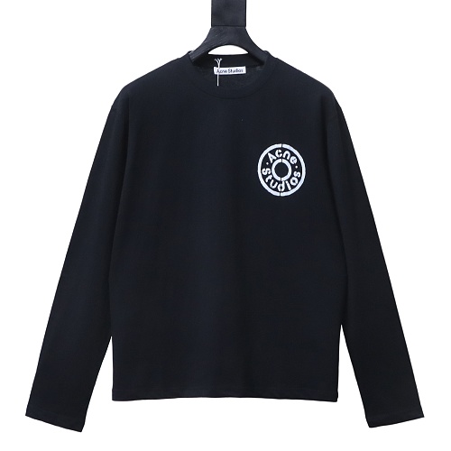 AC Logo long-sleeve logo t-shirt black