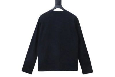 AC Logo long-sleeve logo t-shirt black 02